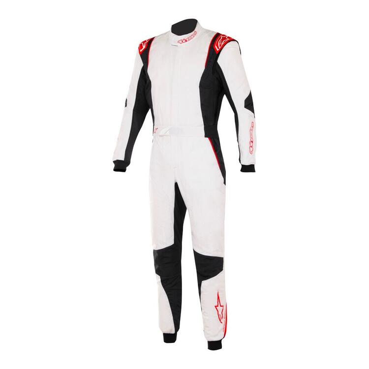 2024NEWモデル アルパインスターズ GP TECH V4 SUIT ホワイト×ブラック×レッド(213) レーシングスーツ FIA8856-2018公認モデル (335402..