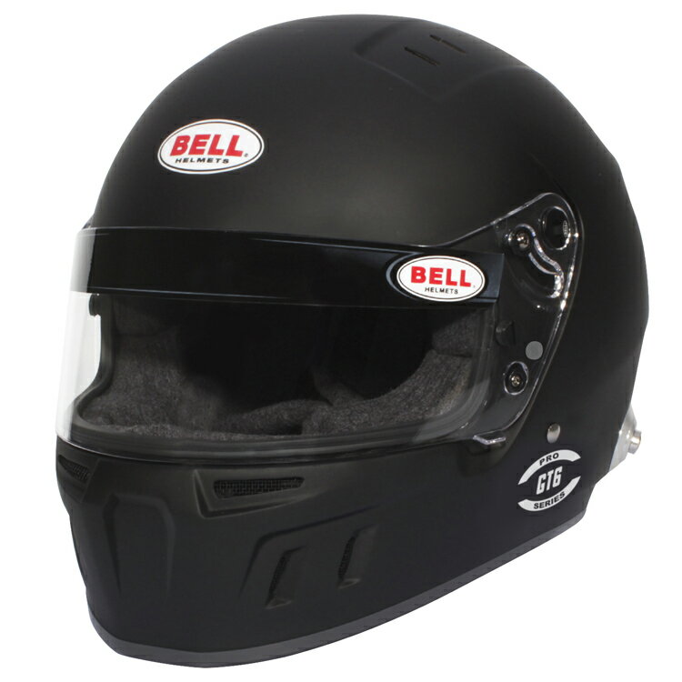 BELL RACING GT6 PRO マットブラック HANS FIA8859-2024 SNELL SA2020 コンポジット ヘルメット (13411..