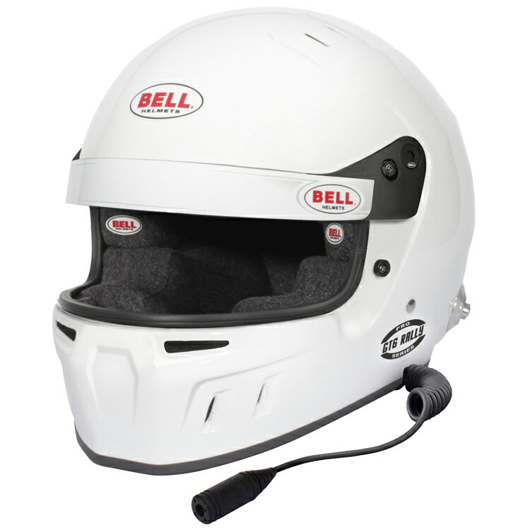BELL RACING GT6 RALLY PRO グロスホワイト HANS FIA8859-2024 SNELL SA2020 コンポジット ヘルメット ..