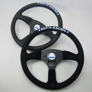 KEY!S Racing Steering オリジナル ステアリング Drift One セミコーン タイプ 345mm (NARDIピッチ)