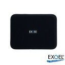 EXGEL エクスジェル レーシングカート用 シートパッド バックタイプ(背中用)1ヶ (AKK15-BK)