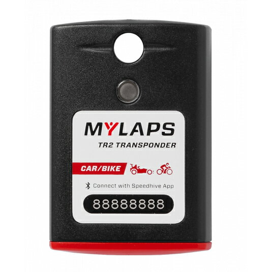 MYLAPS TR2 RACER トランスポンダー CAR&BIKE (4輪/2輪ロードコース専用) 充電式 Subscription 1/2/5年ライセンス付き