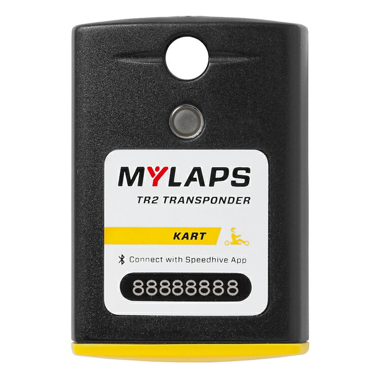 MYLAPS TR2 RACER トランスポンダー RACING KART 充電式 Subscription 1/2/5年ライセンス付き