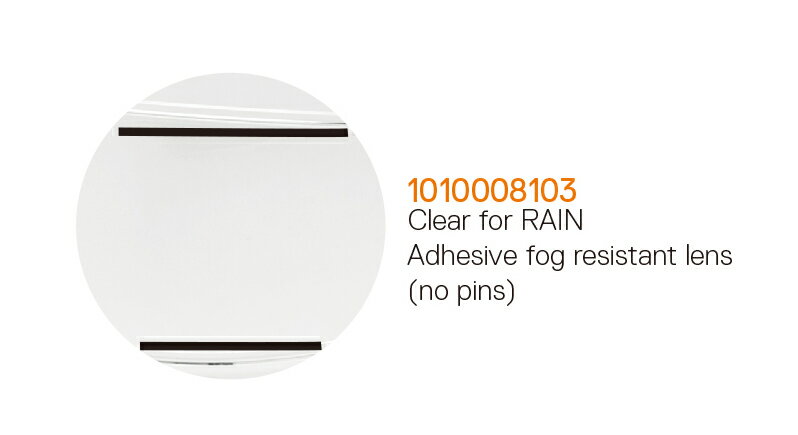 SCHUBERTH シューベルト ヘルメット Clear visor for rain (no pins) クリアーバイザー（ピン無し）レイン ダブル SP1 SF2 SF3 SF4用 (..