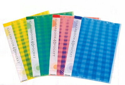 クリアブックA4S(40ポケット)ヨコ入れ　10冊組