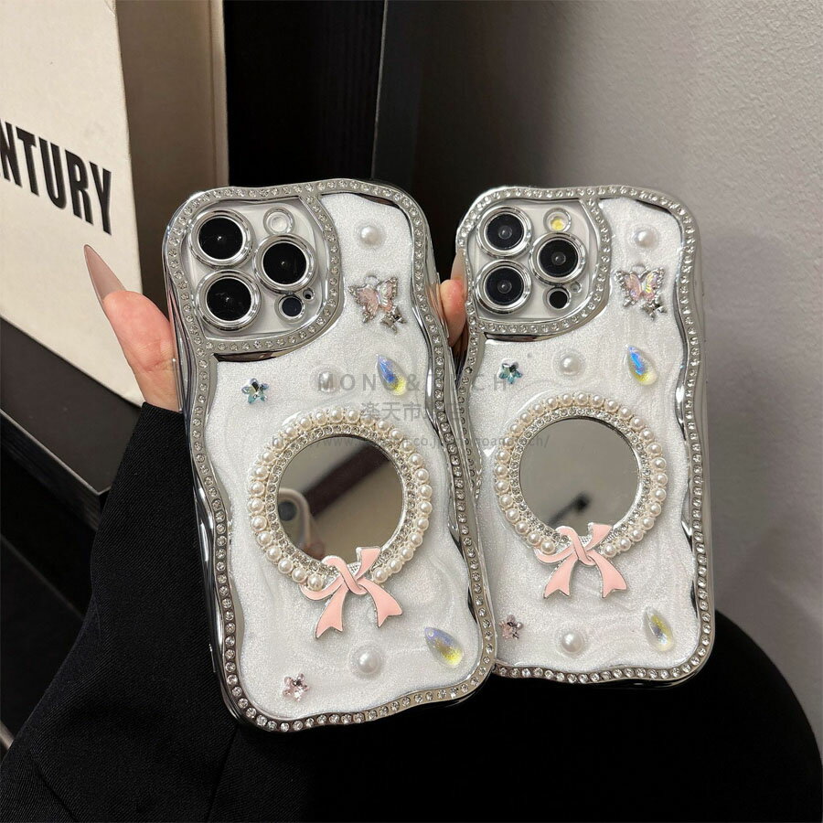 iPhoneケース キラキラ ラメ ミラーケー...の紹介画像2