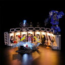 MOC LEGO レゴ ブロック スーパー・ヒーローズ 76125 互換 アイアンマンのホール・オブ・アーマー LED ライト キット 【LEGO本体は含みません】