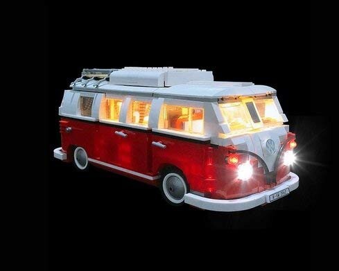 MOC LEGO レゴ クリエイター 10220 互換 フォルクスワーゲン T1 キャンパーヴァン LED ライト キット 【LEGO本体は含みません】
