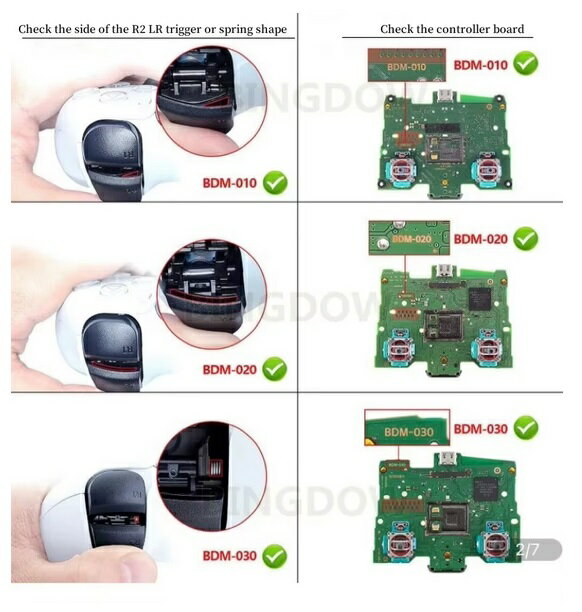 SONY PS5 コントローラー BDM-010 BDM-020 BDM-030 R2 L2 L1 R1 トリガー ボタン フレックス ケーブル リボン 導電性 フレキシブル ケーブル 交換 修理 部品 左右セット