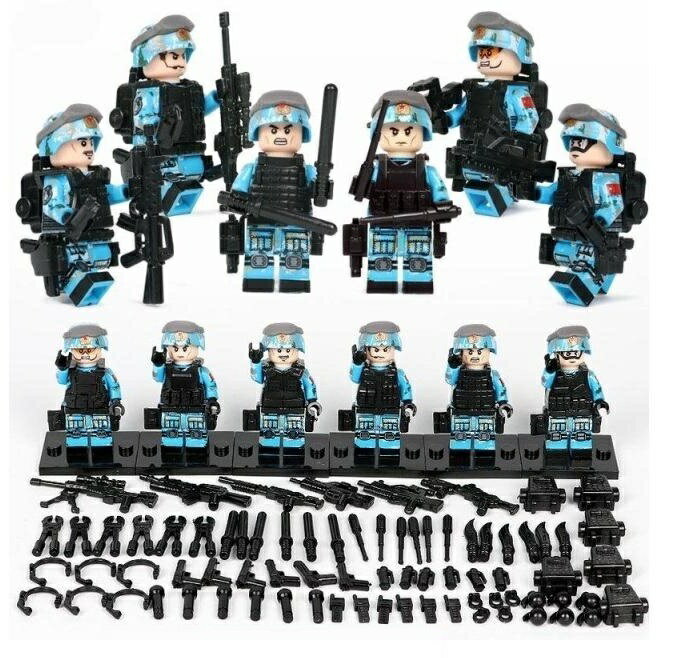 【お買い物マラソン 当店全品ポイント5倍】 MOC LEGO レゴ ブロック 互換 ARMY ロシア軍特殊部隊 アンチテロ部隊 カスタム ミニフィグ ..