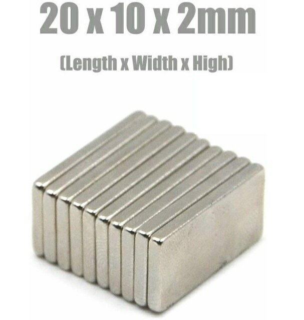 ڤ㤤ʪޥ饽 Źʥݥ5ܡ 10ĥå Ĺ ͥ  ͥ ޥͥå Ķ 20mmx10mmx2mm...