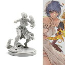 【お買い物マラソン 当店全品ポイント5倍】 30mm 1/35 KINGDOM DEATH キングダム デス Monk Survivor 女性戦士 未塗装 レジン製 組み立て キット フィギュア プラモデル 人形 ガレージキット