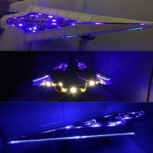 MOC LEGO レゴ 10221 互換 スターウォーズ スーパー スター デストロイヤー LED 電飾 ライト アップ キット