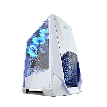 NINGMEI ゲーミング PC デスクトップ パソコン LED ファンカラー選択可能 【ホワイト Core i5 9600KF / GTX1660Ti / メモリ16GB / SSD256GB / HHD2TB / Windows10 Home】