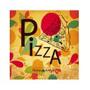 インテリアボード 看板 ピザ PIZZA イラスト (E)