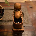 灰皿 しょんべん小僧風 陶磁器 (ブロンズ色) 灰皿 しょんべん小僧風 陶磁器 (ブロンズ色)