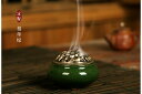 【30％OFFクーポン配布中】香炉 和風 陶器 アンティーク風 インテリア シンプル 緑色