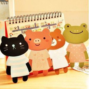 メモ帳付箋紙動物の洋服4個セット 送料無料 日本代購流行生活代購館 Myjp 日本代購 メモ帳付箋紙動物の洋服4個セット 送料無料 日本代購流行生活代購館 Myjp 日本代購