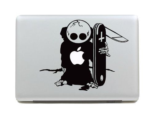 MacBook Air ステッカー シール 11インチ Death
