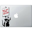 MacBook XebJ[ V[ Rat with Sign (13C`)