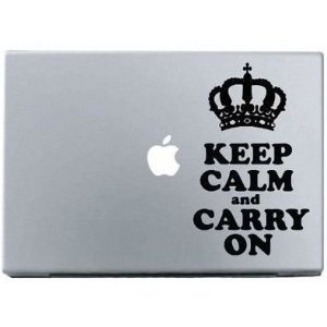 MacBook ステッカー シール KEEP CALM and 
