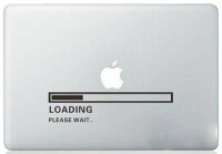 MacBook ステッカー シール LOADING (13インチ) 