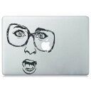 MacBook XebJ[ V[ Glasses girl (11C`)