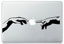 MacBook ステッカー シール Hands (15インチ) 【送料無料】