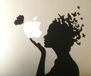 MacBook XebJ[ V[ Butterfly Girl (11C`)