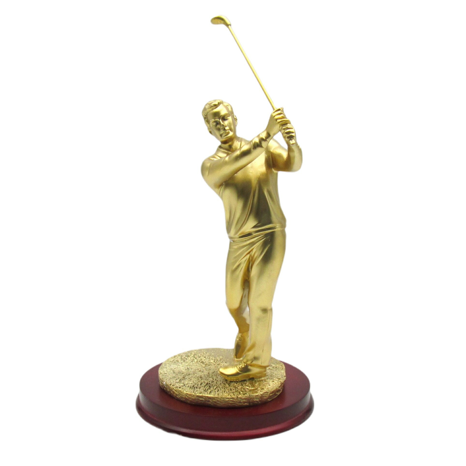 置物 ゴルフをする人 ゴールド 男性タイプ 