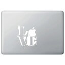 MacBook XebJ[ V[ LOVE Sculpture White