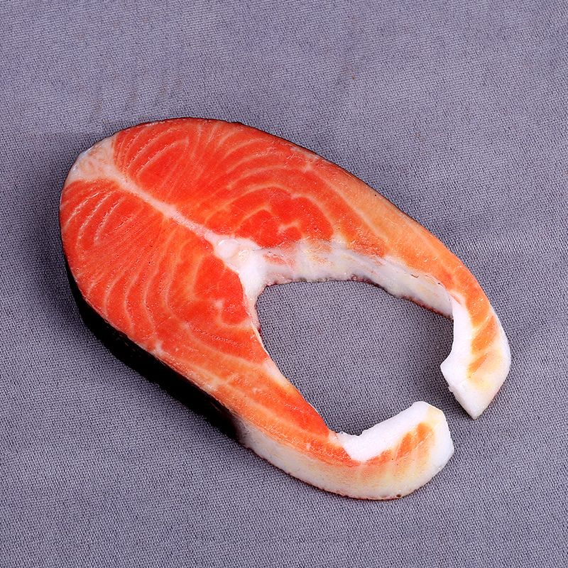 食品サンプル 鮭の切り身 輪切り (Bタイプ)