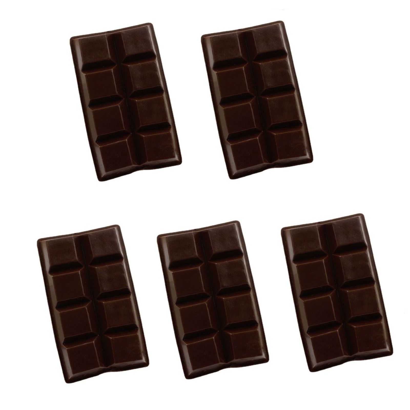 【50％OFF（半額）クーポン配布中】食品サンプル 板チョコレート 5枚セット (ビター)