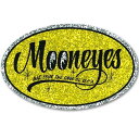 ムーンアイズ 正規品取扱店 DM-168 ステッカー MOONEYES OVAL STICKER MOONEYES DM-168