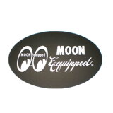 ڥꥪ󥨡ǧWEBSHOPۥࡼ󥢥(MOONEYES)ƥå/MOON EQUIPPED OVAL STICKER MQD-027