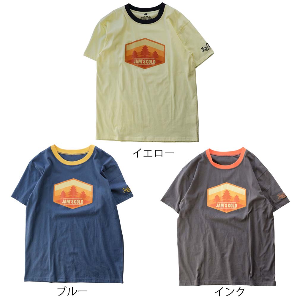 Rakuten - 一部当店在庫有 ジャムズゴールド正規品販売店 Tシャツ JGT-1027 JAM'S GOLD HEXAGONAL Tシャツ JGT-1027
