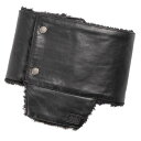 【送料無料】 デグナー (DEGNER)★レザーネックウォーマー LEATHER NECK WARMER 防寒 防風 ブラック CP-25