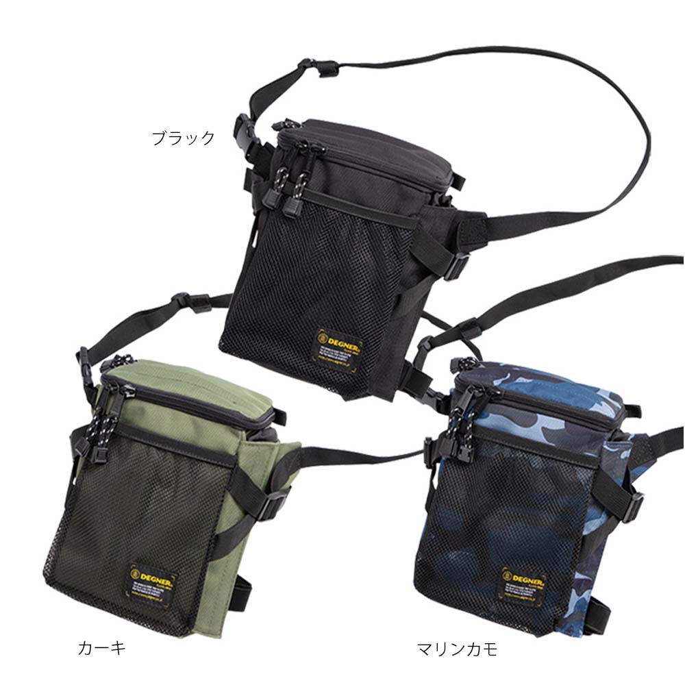 【メーカー在庫あり】 RSB287 RSタイチ RSTaichi バッグ WP ヒップバック L 黒/白 10L RSB287BK51 HD店