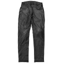 【デグナーWEB正規代理店】 デグナー DP-40 メンズ プロテクター付き レザーパンツ MEN'S LEATHER PANTS オートバイ用 ブラック DEGNER DP-40