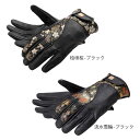 【送料無料★デグナー認定WEB正規代理店】 デグナー (DEGNER) ★ レザー 金襴 グローブ オートバイ用 メンズ TG-101K