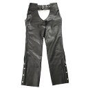 【デグナーWEB正規代理店】デグナー CH-2A レザーチャップス LEATHER CHAPS ブラック DEGNER CH-2A