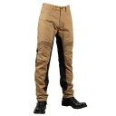 【デグナーWEB正規代理店】 デグナー DP-44 AAコットンパンツ オートバイ用 ライディングパンツ 腰・ひざプロテクター標準装備 ベージュ DEGNER ...