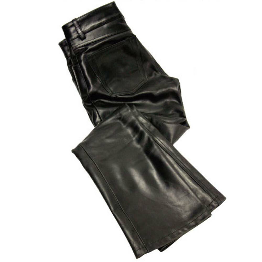 【送料無料★デグナー認定WEB正規代理店】デグナー(DEGNER)★レザーパンツ ブーツカット/LEATHER PANTS BOOTSCUT（ブラック） DP-11A 38〜44inch
