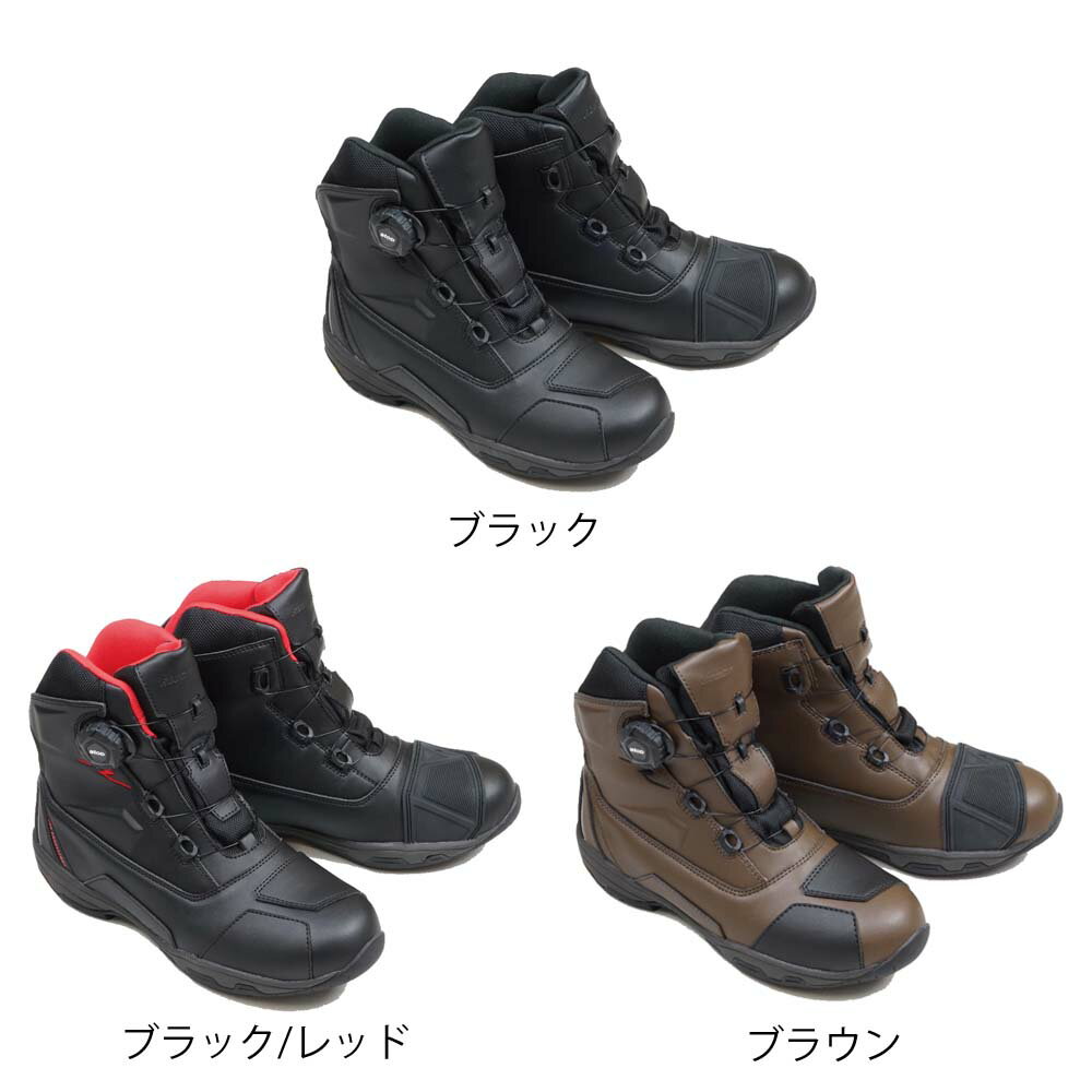 【あす楽★カラーサイズ限定特価★送料無料】 ラフアンドロード ラフ＆ロード (ROUGH&ROAD) ★RR6302 Vibramソール ダイヤルシューズ デュアルテックスラフライディングシューズ 防水 透湿 軽量 RR6302