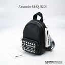 Alexander McQUEEN/アレキサンダーマックイーン ミニバックパック クロスボディ レザー アヴァンギャルド 美品【中古】