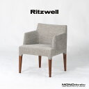 ダイニングチェア リッツウェル Ritzwell C-LINE シーライン アームチェア ウォールナット(1) オイル仕上げ 北欧モダン シンプルモダン ナチュ...
