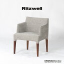 ダイニングチェア リッツウェル Ritzwell C-LINE シーライン アームチェア ウォールナット(2) オイル仕上げ 北欧モダン シンプルモダン ナチュ...