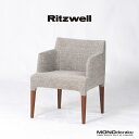 ダイニングチェア リッツウェル Ritzwell C-LINE シーライン アームチェア ウォールナット(5) オイル仕上げ 北欧モダン シンプルモダン ナチュ...