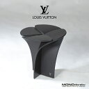 スツール ルイヴィトン LOUIS VUITTON Blossom Stool ブロッサムスツール オブジェ・ノマドコレクション 吉岡徳仁 アッシュ材 カーフレ...