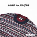 コムデギャルソン JUNYA WATANABE COMME des GARCONS AD2021 クルーネックニット ジュンヤワタナベ ノルディック柄 ドッキング 再構築 ユニセックス メンズファッション レディースファッション トップス ニット セーター【中古】【古着】【USED】(4)